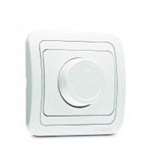 Диммер MK Mimoza 1000W белый/белый 12093