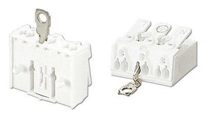 Клемма трёхполюсная с ламелью для заземления, маркировка N-EZ-L 46.413.1114.50