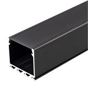Профиль PLS-LOCK-H25-2000 ANOD Black (arlight, Алюминий) 028123