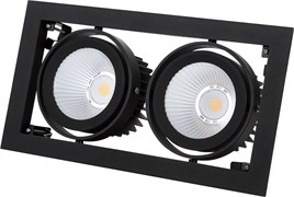 Светильник KARDO 2 25/940 38гр. черный - светодиодный встраиваемый   карданного типа DL-2000000771991