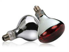 Инфракрасные лампы InterHeat R125 (220V - 240V) красное стекло 250ВТ 2000000800042
