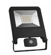 Прожектор FLOODLIGHT VALUE SENSOR 50 W  4500lm 4000 K IP65 BK LEDVANCE - LED   с сенсором 4058075268746