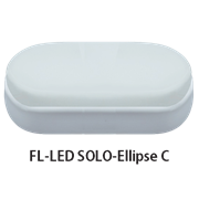 FL-LED SOLO-Ellipse С   8W 4200K овальный IP65    720Лм   8Вт 165*80*50мм 610072