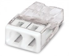 2273-202   2 конт., одноразовая, без смазк. Cu, 24A 450V - клеммная колодка WAGO 2273202