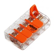 Клемма универсальная компактная 5х(0.14-4.0) WAGO 221-415 (25) 221-415