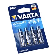 Батарейки VARTA LONGLIFE POWER LR03/ААА BL4 (блистер 4шт) 4008496559749