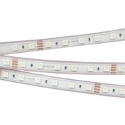 Лента RTW 2-5000P 24V RGB 2x (5060, 300 LED, LUX) (arlight, 14.4 Вт/м, IP66) 010366