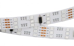 Лента SPI-5000SE 12V RGB (5060, 600 LED x3,1812) 2000000241623