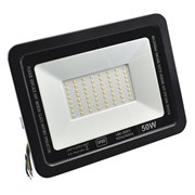 Светильник STR-FIRE ECO 50W 4200K IP65 110гр 230V SMD 5000Лм PF?0.9 Черный -  уличный светодиодный   FL-2000000294285