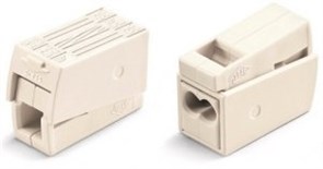 224-122   3 конт., многоразовая, 25A 400V - клеммная колодка WAGO с паст. 224-122