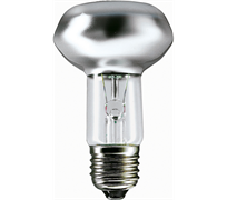 Лампа R63   60W 230V 30° E27  PHILIPS (зеркальная D63mm) - 926000005918