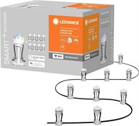 Умный грунтовый светильник (гирлянда) для подсветки газона LEDVANCE 2,5Вт 380 Лм, RGB SMART WIFI GARDEN DOT RGB 9P, управляется из приложения 4058075478534