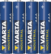 Батарейки VARTA Industrial ААА (плёнка 4шт) 4008496356737