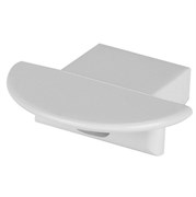LS AY-PW03/EC 50X2 - торцевая заглушка с отверстием для профиля PF01, PF01/EC/H 4058075277540