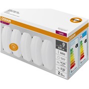 Лампочка светодиодная OSRAM LED Value GX53, 640лм, 8Вт, 4000К (нейтральный белый свет), Цоколь GX53, колба GX53, комплект 5 шт 4058075584266