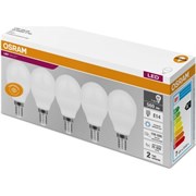 Лампочка светодиодная OSRAM LED Value P, 560лм, 6,5 Вт, 6500К (холодный белый свет). Цоколь E14 4058075578166