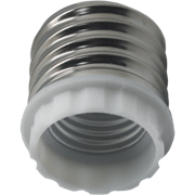 Ecola base Переходник с цоколя E40 на E27 Белый (1 из уп. по  15) A8T17WEAY