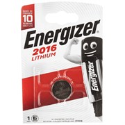 Батарейки литиевые ENERGIZER Lithium CR2016 BL1 - (блистер 1шт) 7638900083002