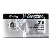 Батарейки серебряно-цинковые ENERGIZER Silver Oxide SR319 BL1 (блистер 1шт) 7638900055306