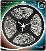 Лента LED 5050-SMD 7.2W 12V DC RGB (блистер 5м) 312000407