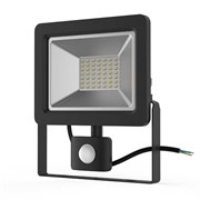 Прожектор Gauss Elementary-S 50W 3450lm 6500К 175-265V IP65 черный с датчиком движения LED 1/10 628511350