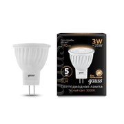 Лампа Gauss MR11 3W 290lm 2700K GU4 LED 1/10/100 132517103