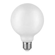 Лампа Gauss Filament G125 10W 1070lm 3000К Е27 milky LED 1/20 187202110