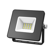 Прожектор Gauss Elementary 10W 850lm 6500К 175-240V IP65 черный LED 1/20 613100310