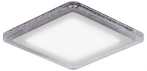 Светильник Gauss Bubbles кв12+4W, 1200lm 4000K 180-265V IP20 монт ?170 192*192*31мм 3 реж LED 1/20 BL325