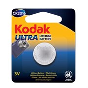 Батарейки литиевые Kodak ULTRA CR2016 BL1 13413Б