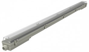 Светильник линейный Gauss СПП-Т8-G13 INDUSTRY 220-230V IP65 1260*70*61мм для LED ламп 1х1200мм 1/12 909410112