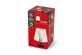 Лампа GE   75А1/CL/E27  230V (Венгрия) - прозрачная 84758