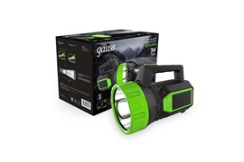 Фонарь прожекторный Gauss модель GFL604 3W 150lm lead acid 900mAh LED 1/10/40 GF604