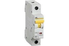 Выкл. авт. ВА47-60M 1Р 32А 6кА С IEK MVA31-1-032-C