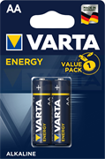 Батарейки VARTA ENERGY LR6 АА BL2 (блистер 2шт) 4008496770373