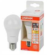 Лампа светодиодная LS CLA 100  12W/827 170-250V FR  E27 1055 lm  40000h d60x120 OSRAM 4058075695290