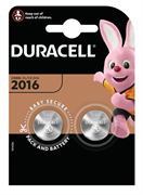 Батарейки DURACELL CR2016 BL2 (блистер 2шт) 5000394045736-1
