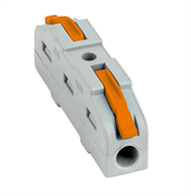 Строительно-монтажная клемма СМК 222-421 проходная 1 полюс 0,08-4мм2 EKF PROxima (plc-smk-421) plc-smk-421