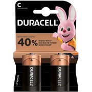 Батарейки Duracell BASIC LR14 C BL2 (блистер 2шт) 5000394076761