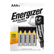 Батарейки ENERGIZER Alkaline Power LR03/E92/ААА B4 (блистер 4шт) 7638900247893