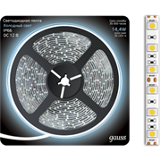 Лента LED 5050/60-SMD 14.4W  12V DC холодный белый IP66 (блистер 5м) 1/50 311000314