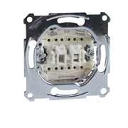 Merten Мех. перекл. 2 кл., 10А,  250В, винт. клеммы MTN3126-0000