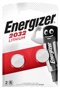 Батарейки литиевые ENERGIZER Lithium CR2032 BL2 - (блистер 2шт) 7638900248357