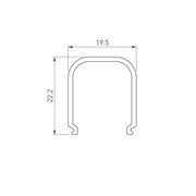 Экран ARH-WIDE-(B)-H20-2000 RRC Clear-PM (Arlight, Пластик) 018875