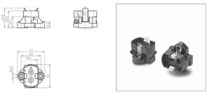 Патрон 42100 VS   GX12 для LCP-FSSG F M4  - патрон 509214.01