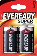 Батарейки большие EVEREADY SHD D/R20 BL2 (блистер 2шт) 7638900083613
