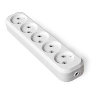 Колодка 5 гнезд без заземления AБС-пластик 8910214 8910214