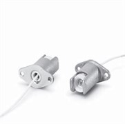 Патрон 30523 VS   R7s торцевой металл+керамика+провод 0.75 кв.мм 100710.01