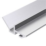 Монтажный профиль ALM-GLASS-6 ANOD (arlight, Алюминий) 026697