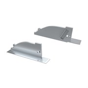 Заглушка для ALM-ARC-SIDE серая правая с отверстием (arlight, Металл) 026792